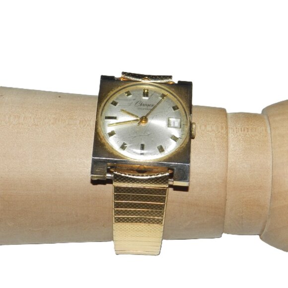 Vintage Chronex M.Z.BERGER Manual Swiss Made Men's Watch Gold Tone Very RARE! - Picture 12 of 16